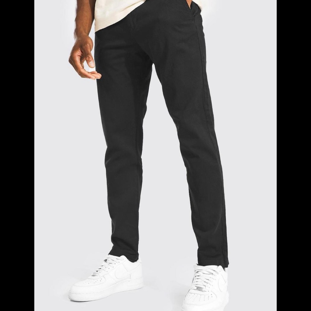 Mens Skinny Fit Chino Trouser -  Size M
